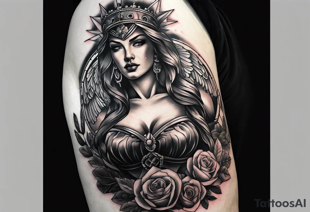 justice tattoo idea