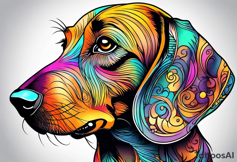 Dashchund tattoo idea