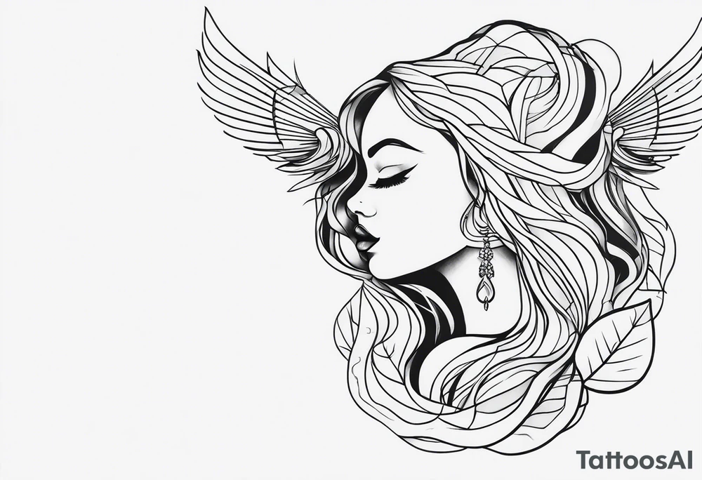 Big booty tattoo idea