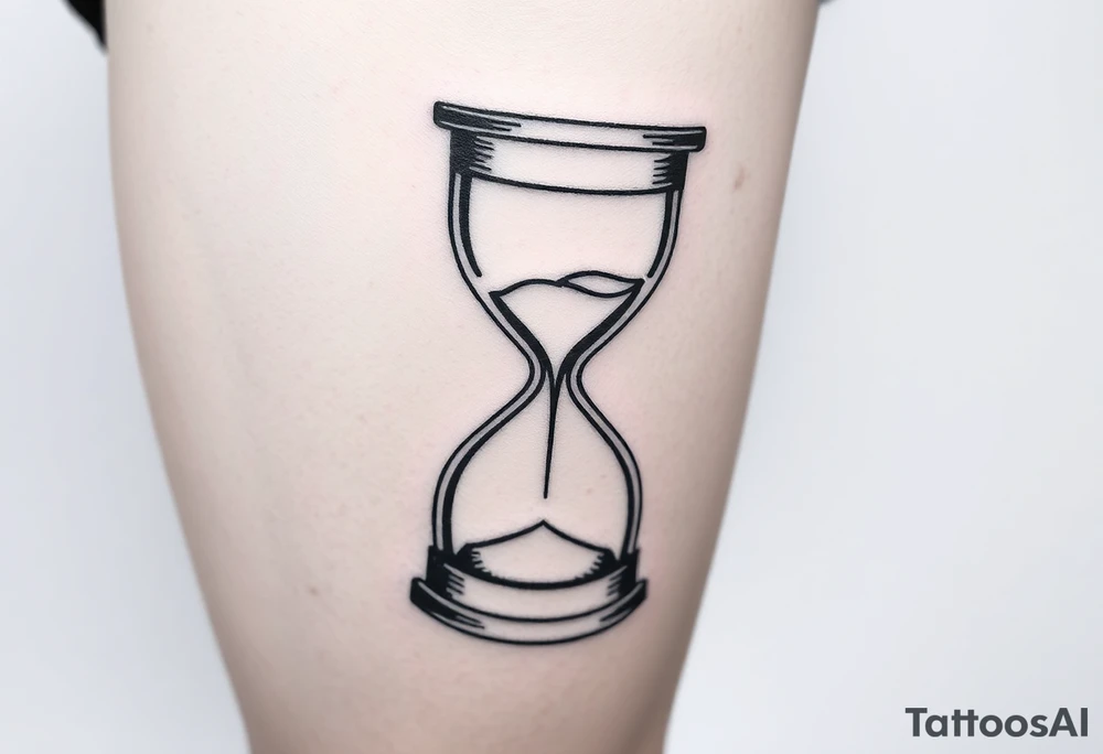hourglass tattoo idea