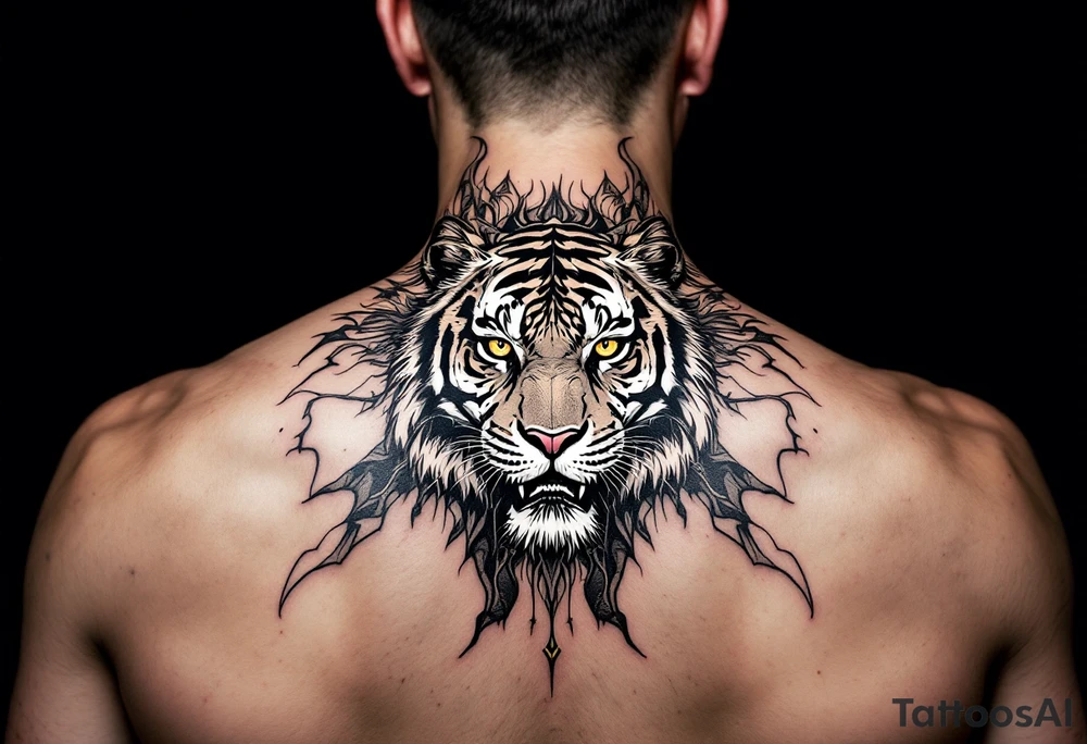 tiger 

more color tattoo idea