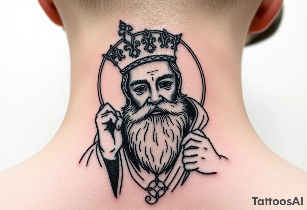 Saints like St. Nicholas or St. Andrew tattoo idea