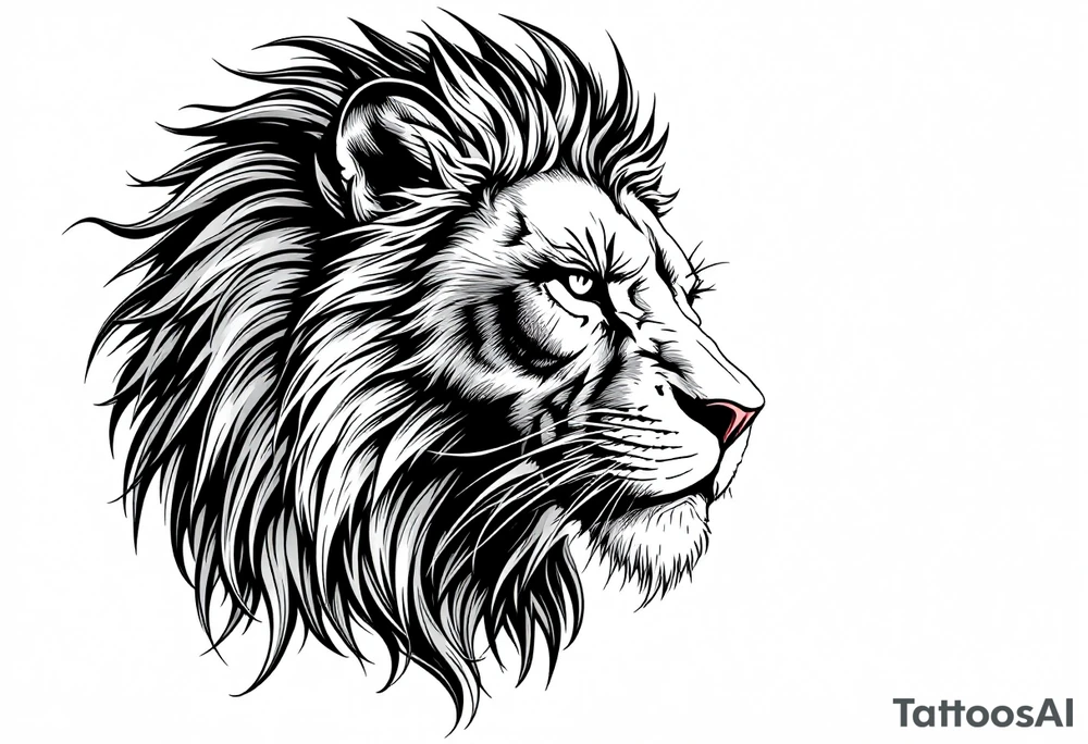 Lion gardien chinois tattoo idea