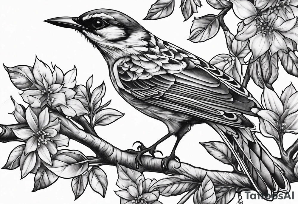 hawthorne branch tattoo idea