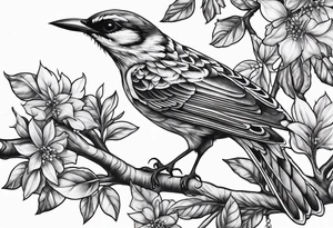 hawthorne branch tattoo idea