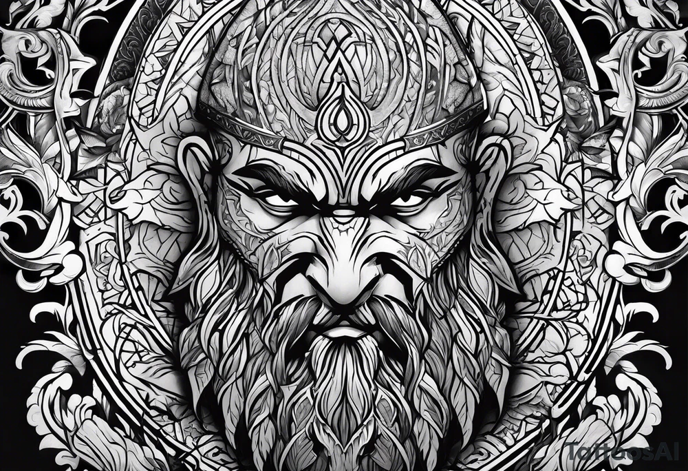 God of war emblem tattoo idea