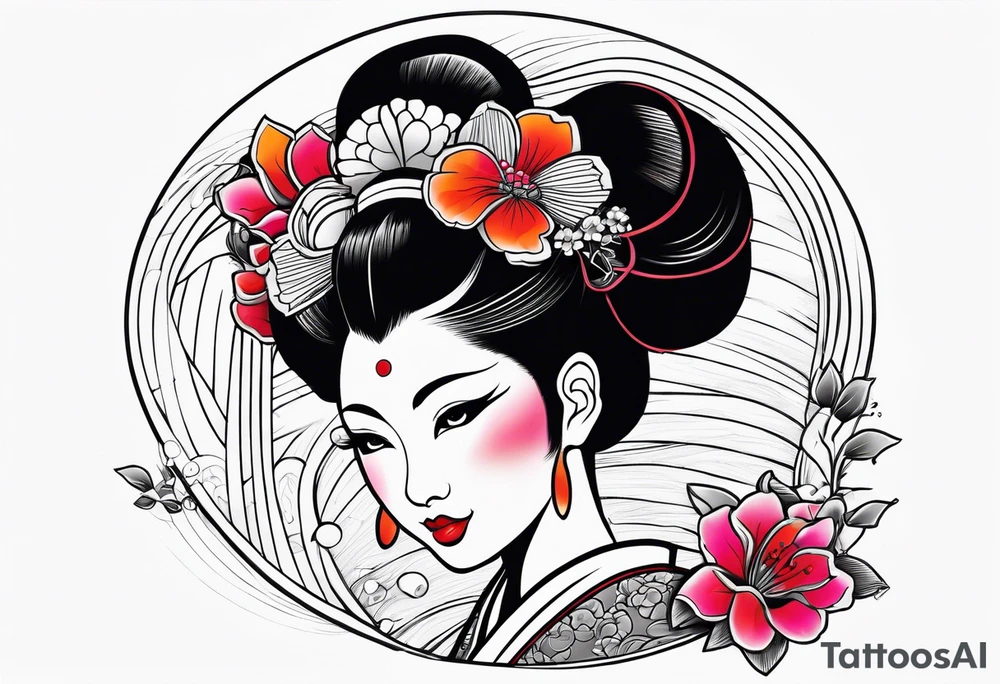 Geisha tattoo idea
