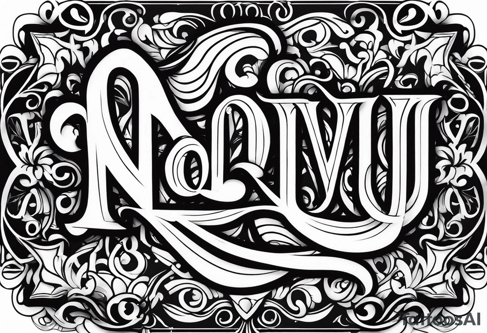 Noluv tattoo idea