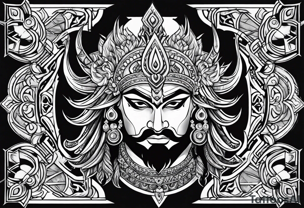 Ravan spell only tattoo idea