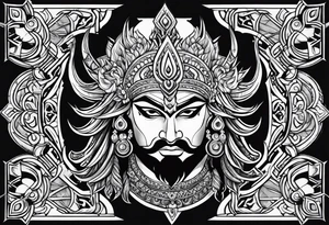 Ravan spell only tattoo idea