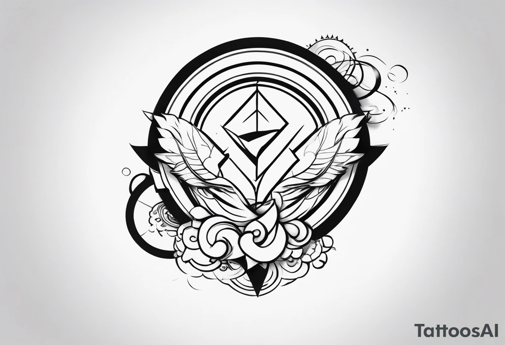 HB to the power of 2 tattoo idea