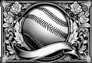 Baseball beer tattoo idea