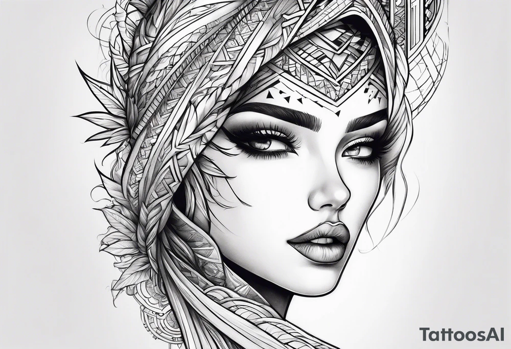 Horizontal inner arm tattoo idea