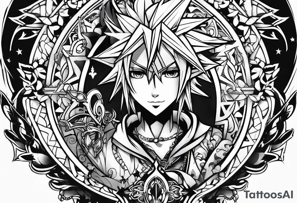 Kingdom hearts tattoo idea