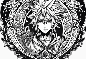 Kingdom hearts tattoo idea