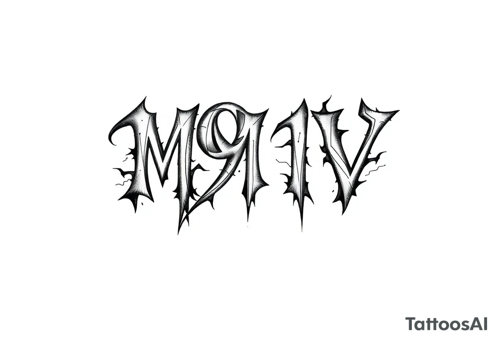 Year MMIV tattoo idea