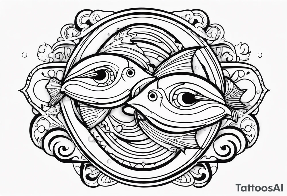 Pisces tattoo idea