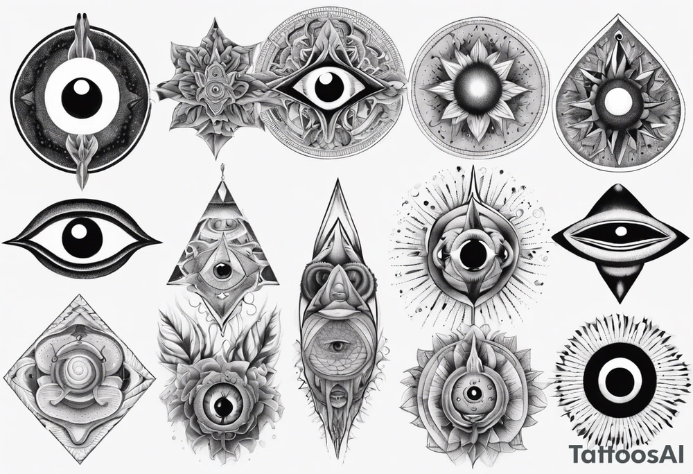 Tool third eye art tattoo idea