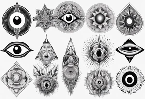 Tool third eye art tattoo idea