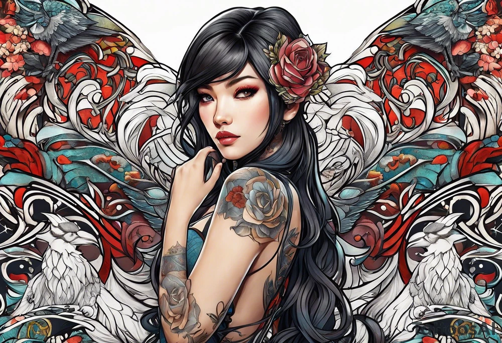 Monstress tattoo idea