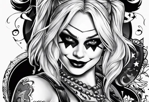 Harley Quinn tattoo idea