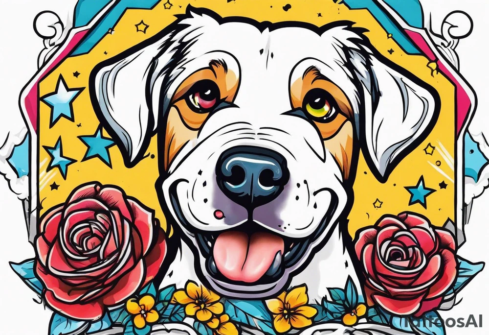 tattoo for my dog buddy tattoo idea