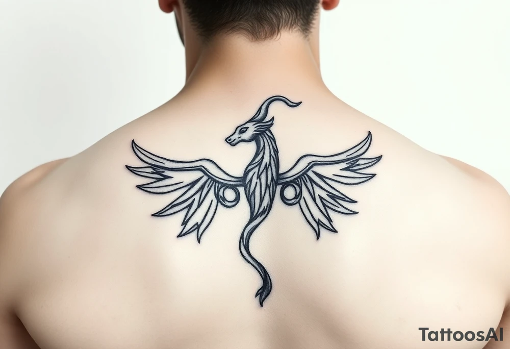 Aquarius trealistic tattoo idea