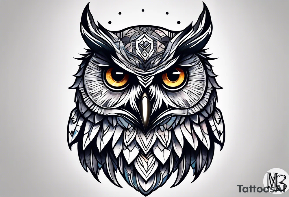 EDC owl tattoo idea