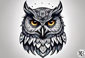 EDC owl tattoo idea