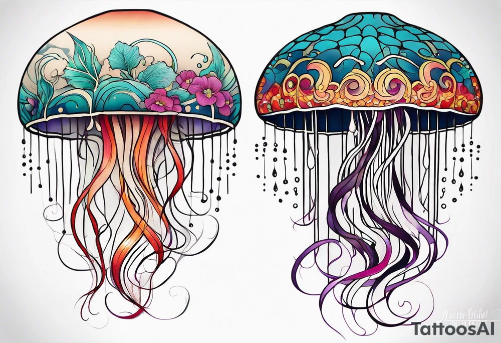 Jellyfish tattoo idea