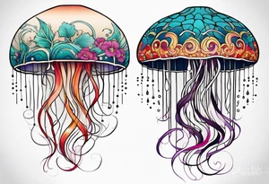 Jellyfish tattoo idea