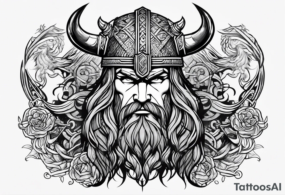 Viking tattoo idea