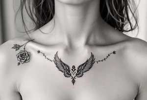 Angel tattoo tattoo idea