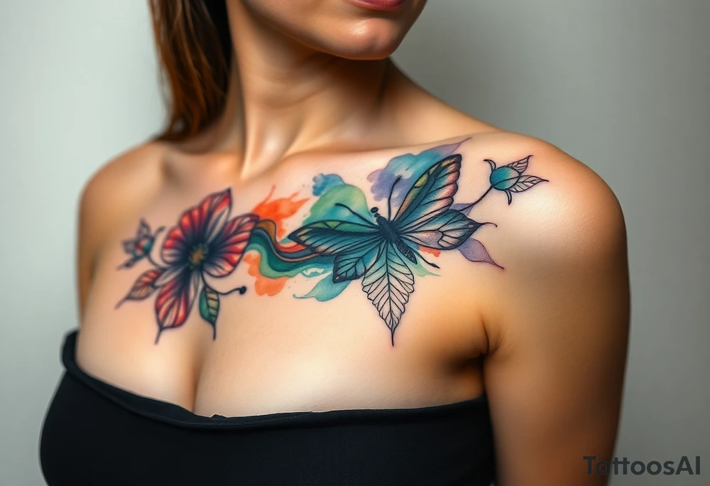 uma tatuagem que expresse a filosofia do bem e do mal tattoo idea