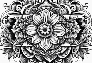 Chicano style tattoo for leg sleeve tattoo idea