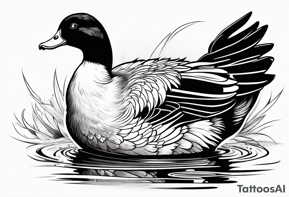 Muscovy Duck tattoo idea
