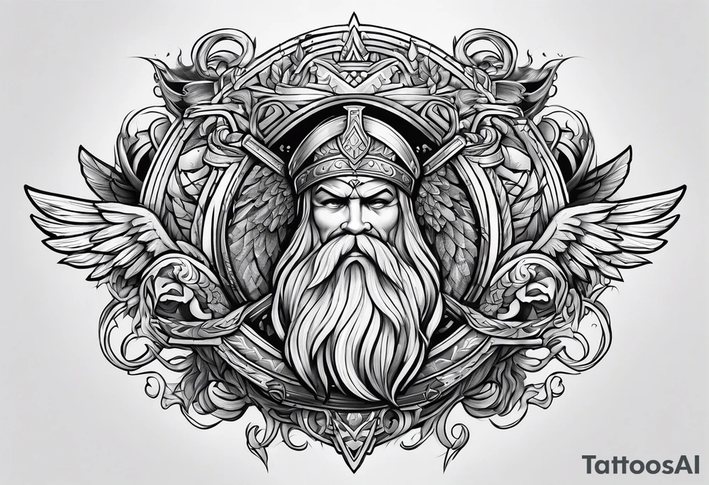 Valhalla tattoo idea