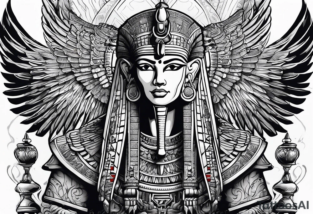 egyptian gods tattoo idea