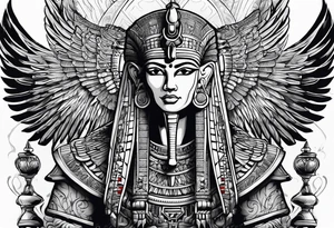 egyptian gods tattoo idea