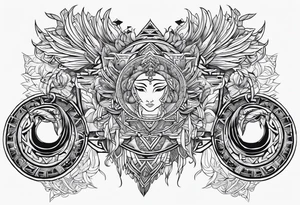 mongolia tattoo idea