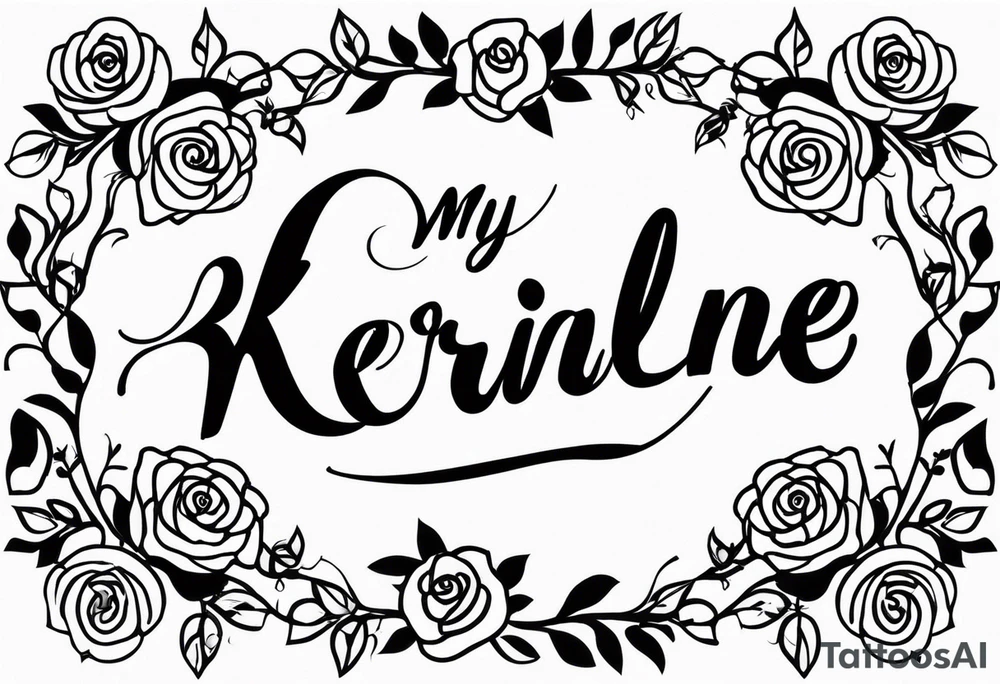 My mothers name is kerlande and her nickname is rose so like the flower tattoo idea