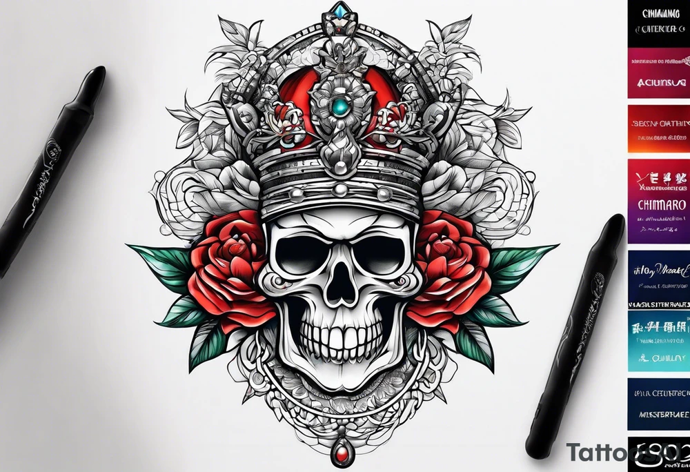 A cuia for drinking chimarrão tattoo idea