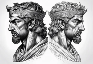 greek myth atlas tattoo idea