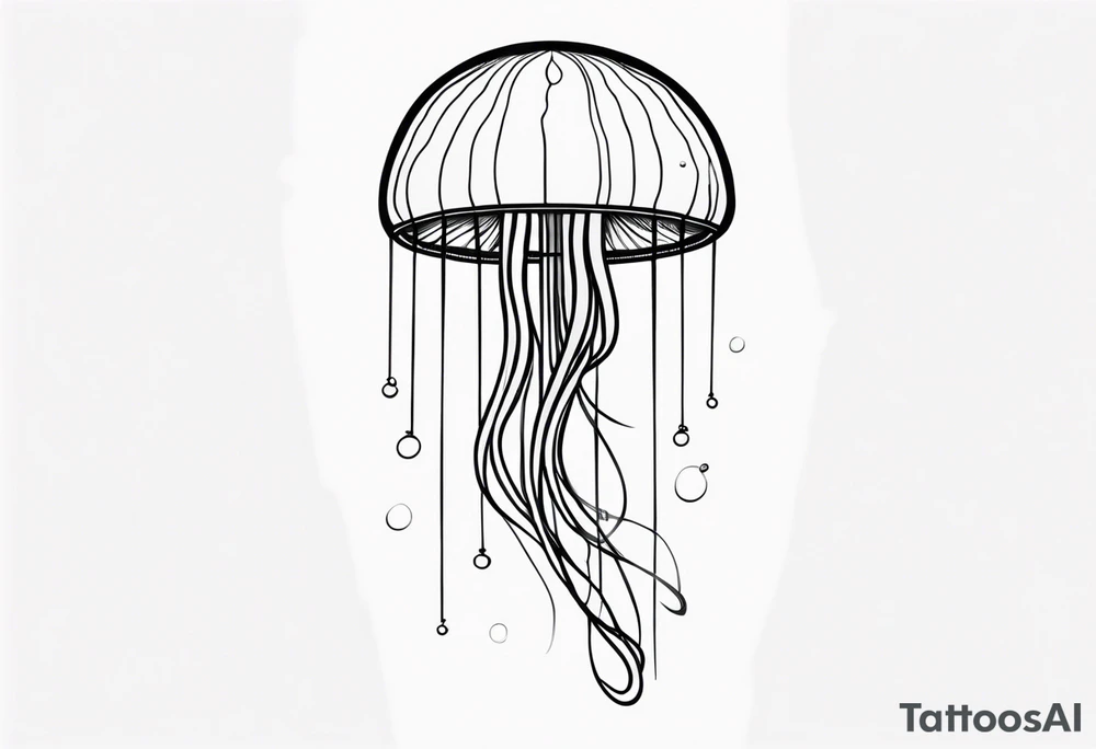 Jellyfish tattoo idea