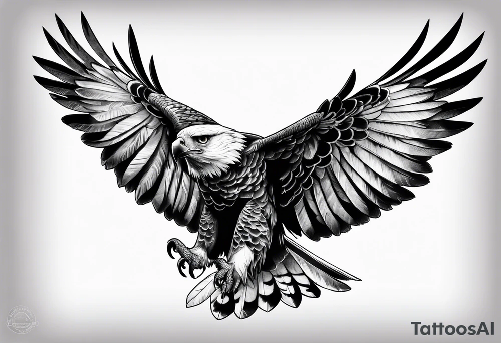 harpy eagle tattoo idea