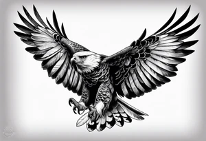 harpy eagle tattoo idea