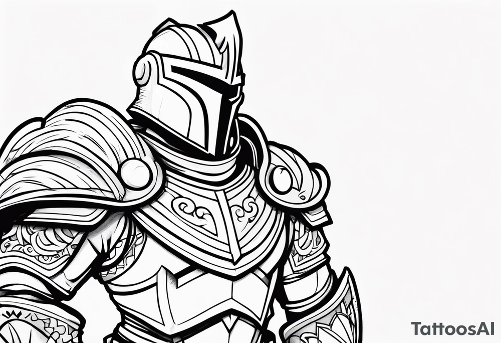 Alfonse armor tattoo idea