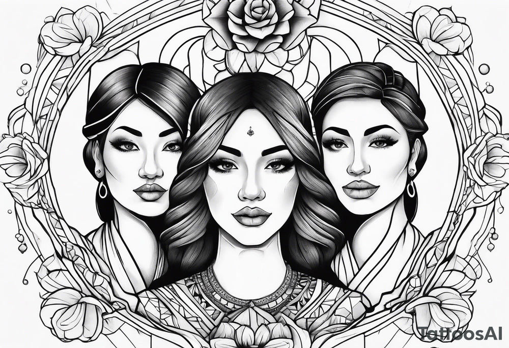 Me and my wife and my dotter tattoo idea