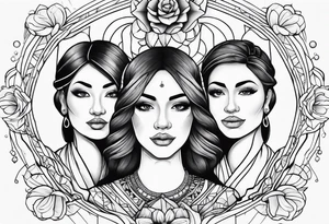 Me and my wife and my dotter tattoo idea