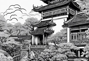 Ho hoan kiem vietnam tattoo idea